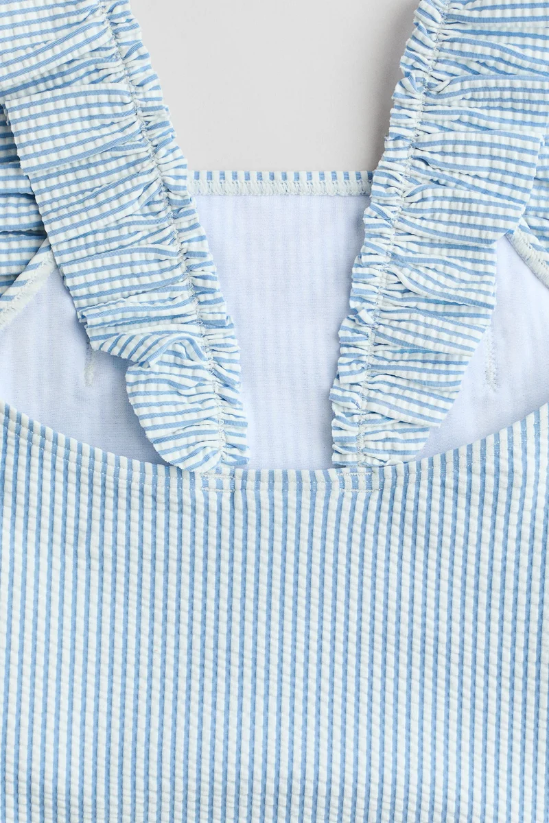 اتش اند ام ملابس سباحة بتفاصيل مكشكشة